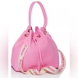 Juicy Couture Women’s Bucket Bag/Purse. Bubblegum Pink.